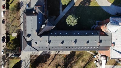  / 12. Remont dachu Straż Graniczna Koszalin - widok po zakończeniu inwestycji