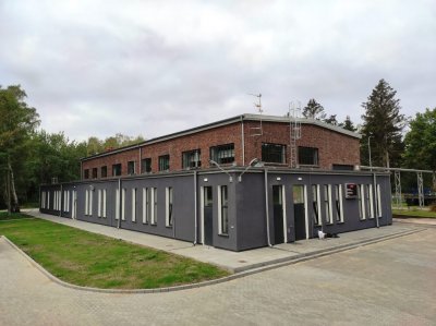  / 2 Remont budynku warsztatowego nr 55 w kompleksie wojskowym w Darłowie