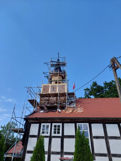  / 2. Sępolno Wielkie remont kościoła_13 sierpnia 2025